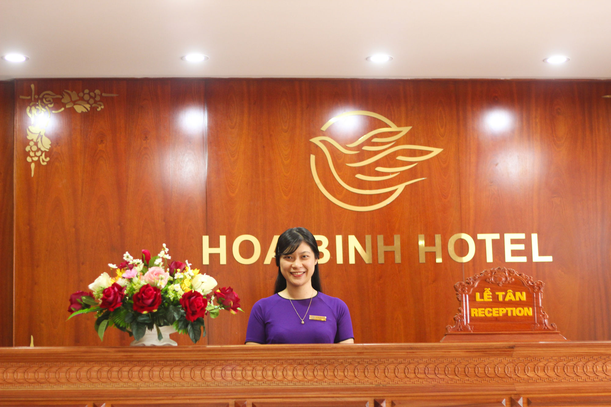 Hoa Binh Hotel Dong Hoi Exterior photo